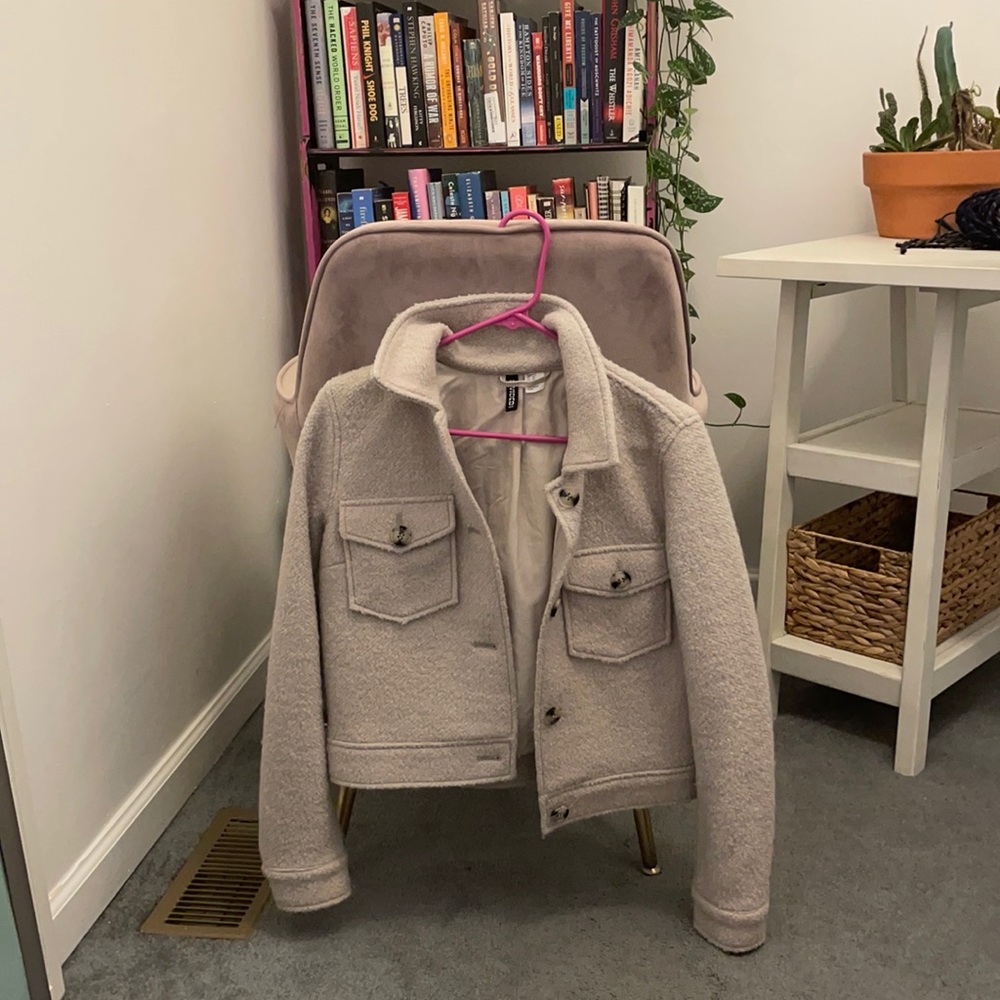 Cute cropped coat